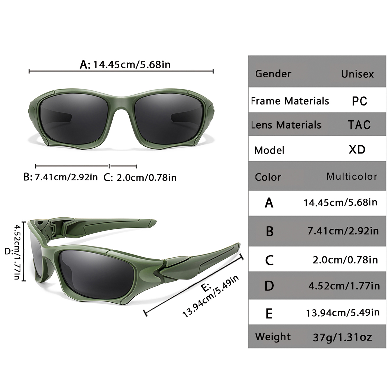 남성용 및 여성용 클래식 편광 선글라스, 자외선 차단  - Fishing Sunglasses Polarized 리뷰 및 가격